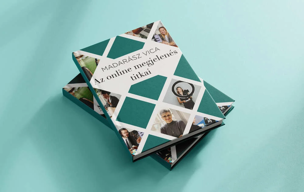 Madarász Vica - Az online megjelenés titkai könyv borító